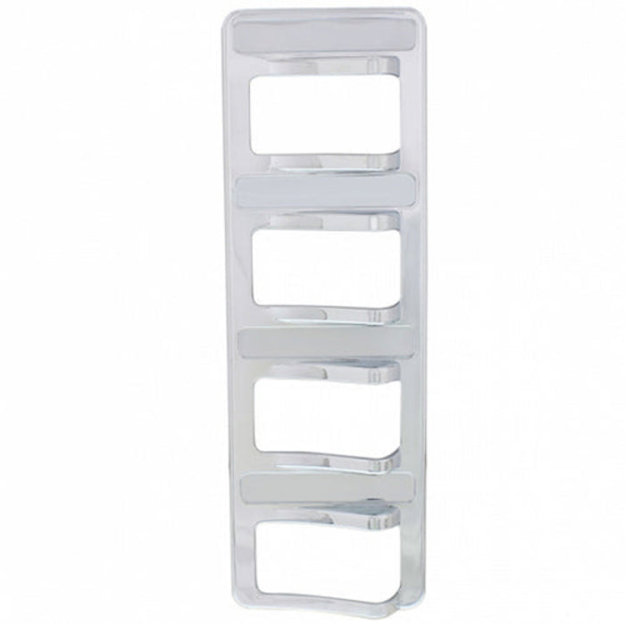Chrome 4-Rocker Switch Cover for Peterbilt 579 | United Pacific