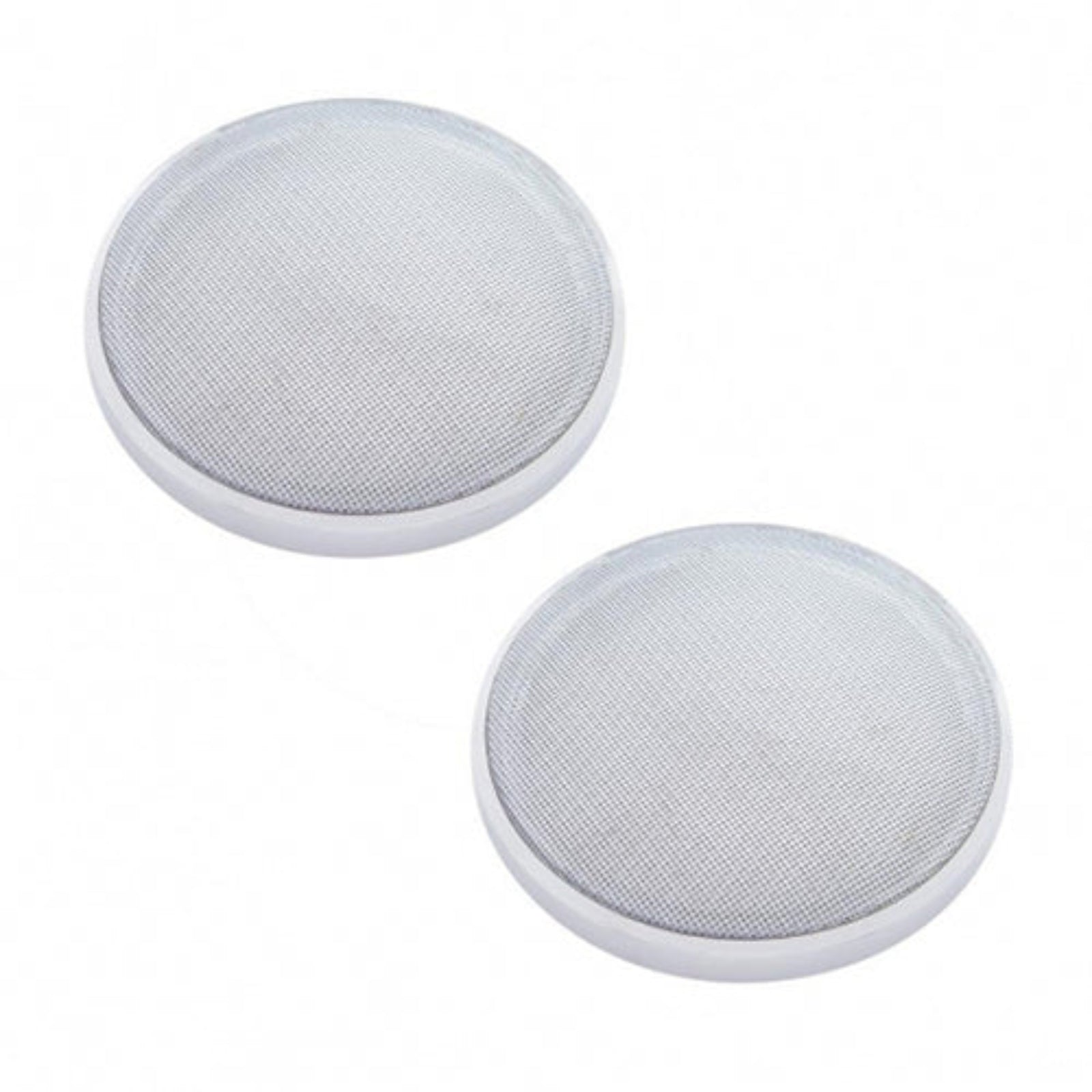 Chrome 6-1/2 Inch Round Speaker Cover for Peterbilt | United Pacific