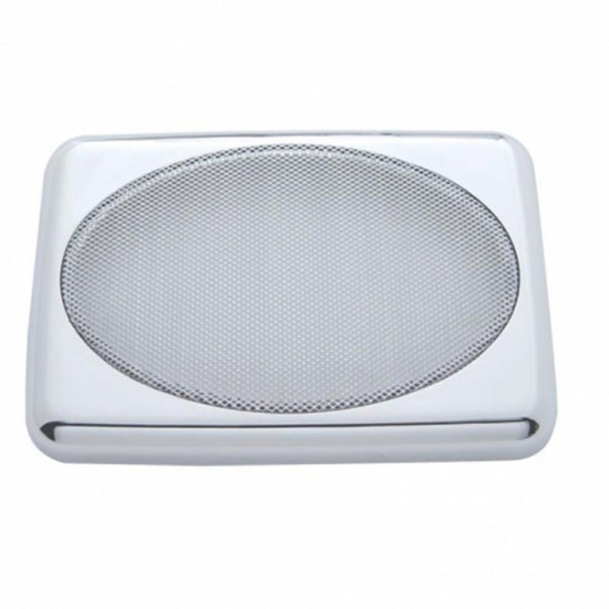 Chrome 7 Inch x 4-7/8 Inch Speaker Cover for Peterbilt | United Pacific