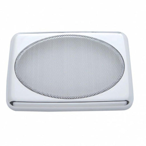 Chrome 7 Inch x 4-7/8 Inch Speaker Cover for Peterbilt | United Pacific