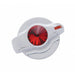 Chrome A/C Control Knob with Red Crystal for Peterbilt | United Pacific