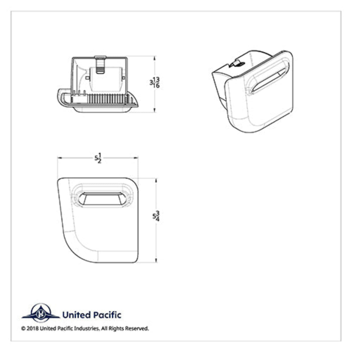 Chrome Ashtray for Peterbilt | United Pacific