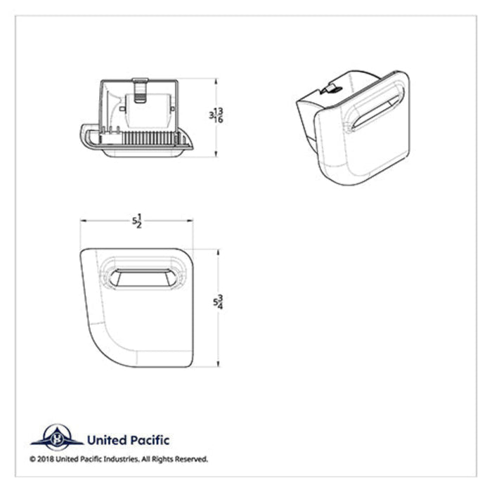 Chrome Ashtray for Peterbilt | United Pacific