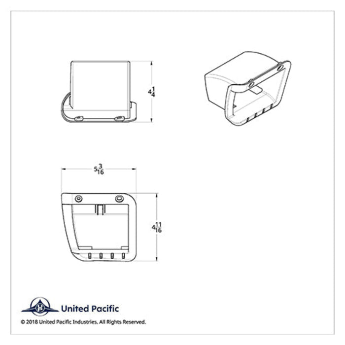 Chrome Ashtray Trim for Peterbilt | United Pacific