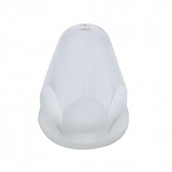 Chrome Bullet Nut Cover with Flange Push-On 1-1/2 Inch | United Pacific