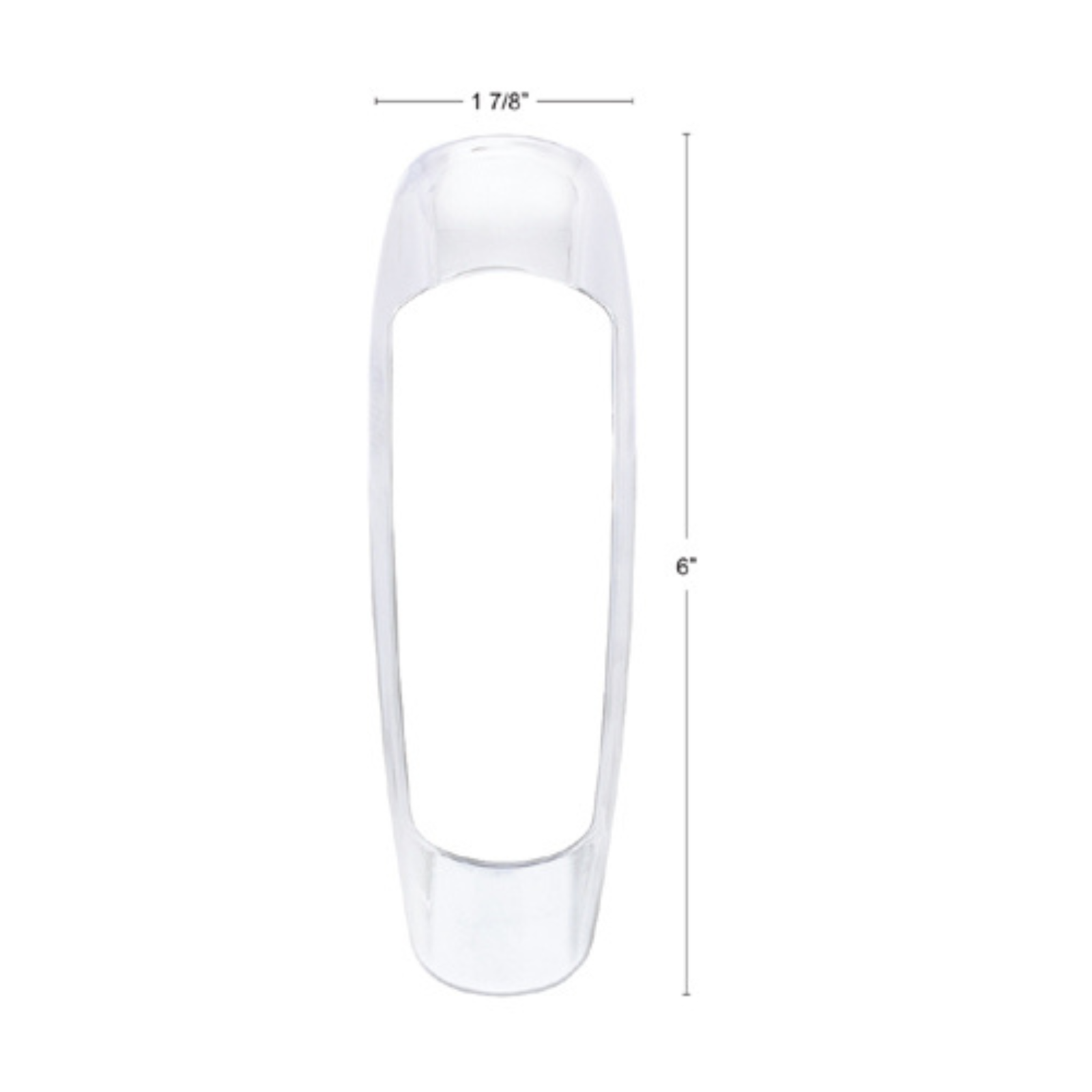 Chrome Cab Light Bezel | 2018–2025 Freightliner Cascadia | Triple Chrome Finish | United Pacific
