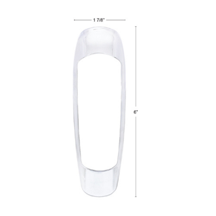 Chrome Cab Light Bezel | 2018–2025 Freightliner Cascadia | Triple Chrome Finish | United Pacific