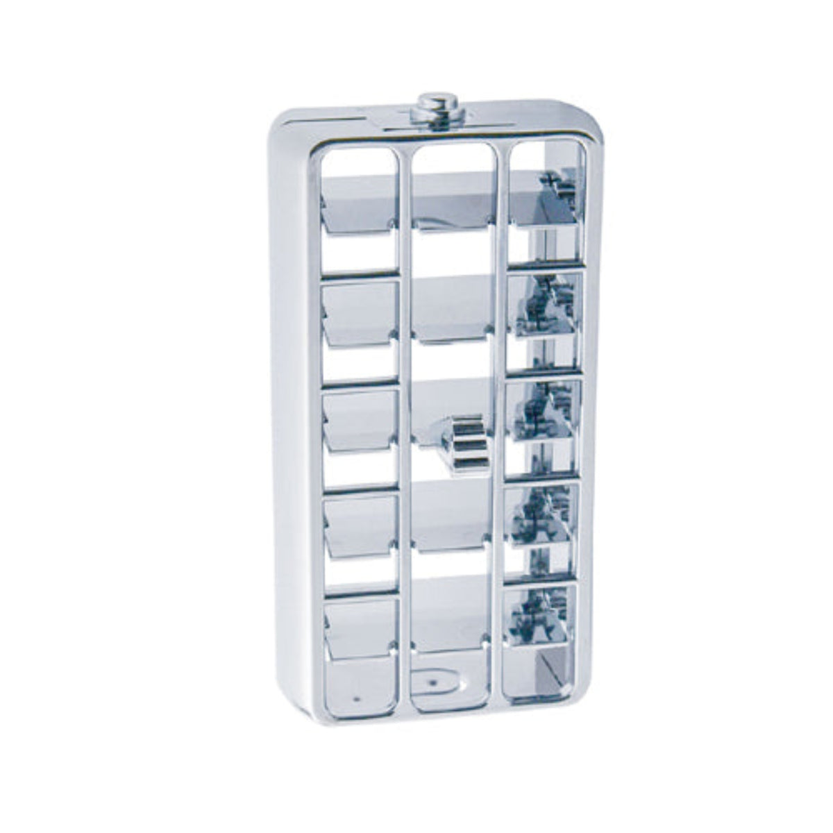 Chrome Center A/C Vent for Peterbilt 2001 to 2005 | United Pacific