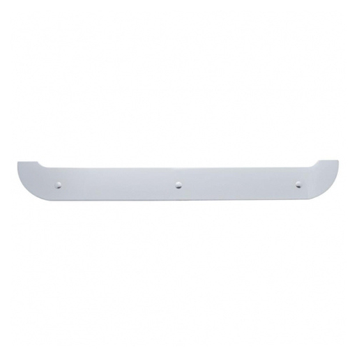 Chrome Contour Bottom Mud Flap Plate | 4x24 | Bolt-Thru | United Pacific