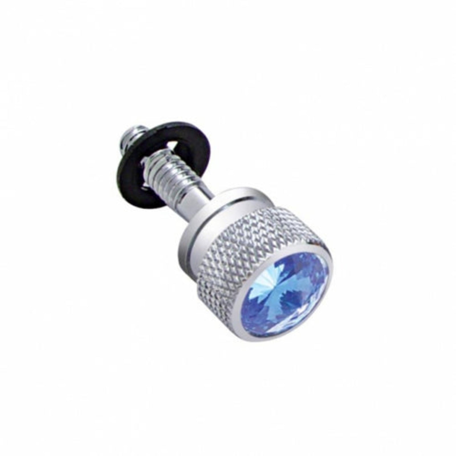 Chrome Dash Screws with Clear Crystal (6 Pack) for Peterbilt | United Pacific