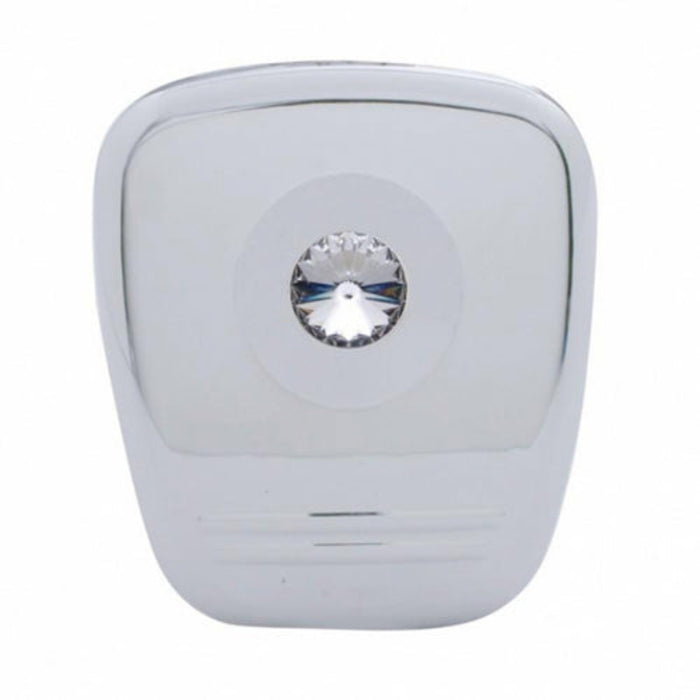 Chrome Diagnostic Plug Cover with Clear Crystal for Peterbilt | United Pacific