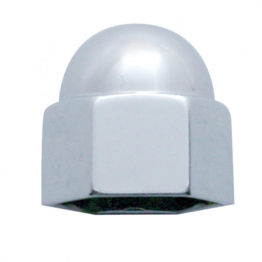 3/4" x 15/16" Chrome Die-Cast Acorn Nut Cover | 50 pcs/Box | United Pacific