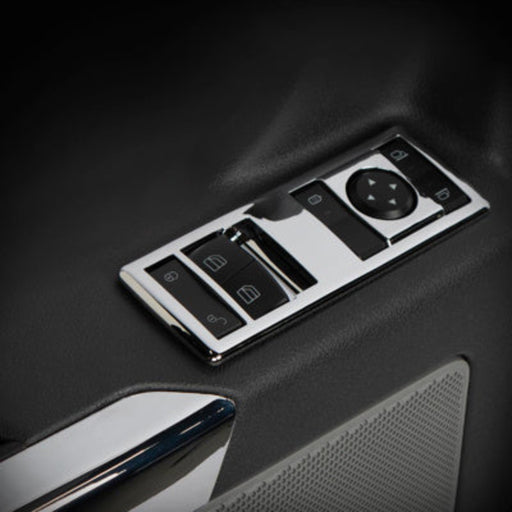 Chrome Door Switch Cover for Freightliner Cascadia 2018–2023 Power Windows Mirrors Door Locks | United Pacific