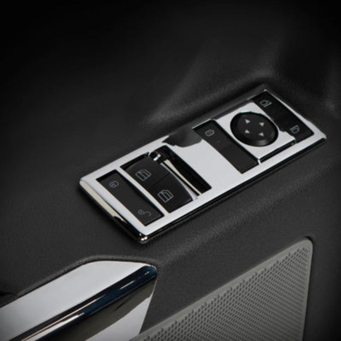 Chrome Door Switch Cover for Freightliner Cascadia 2018–2023 Power Windows Mirrors Door Locks | United Pacific