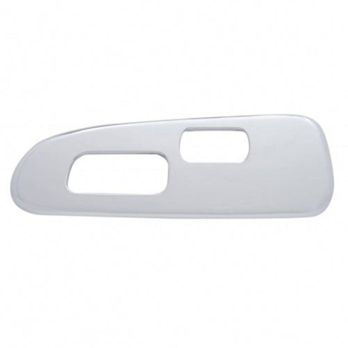 Chrome Driver Door Control Switch Panel 2 Openings for Peterbilt | United Pacific