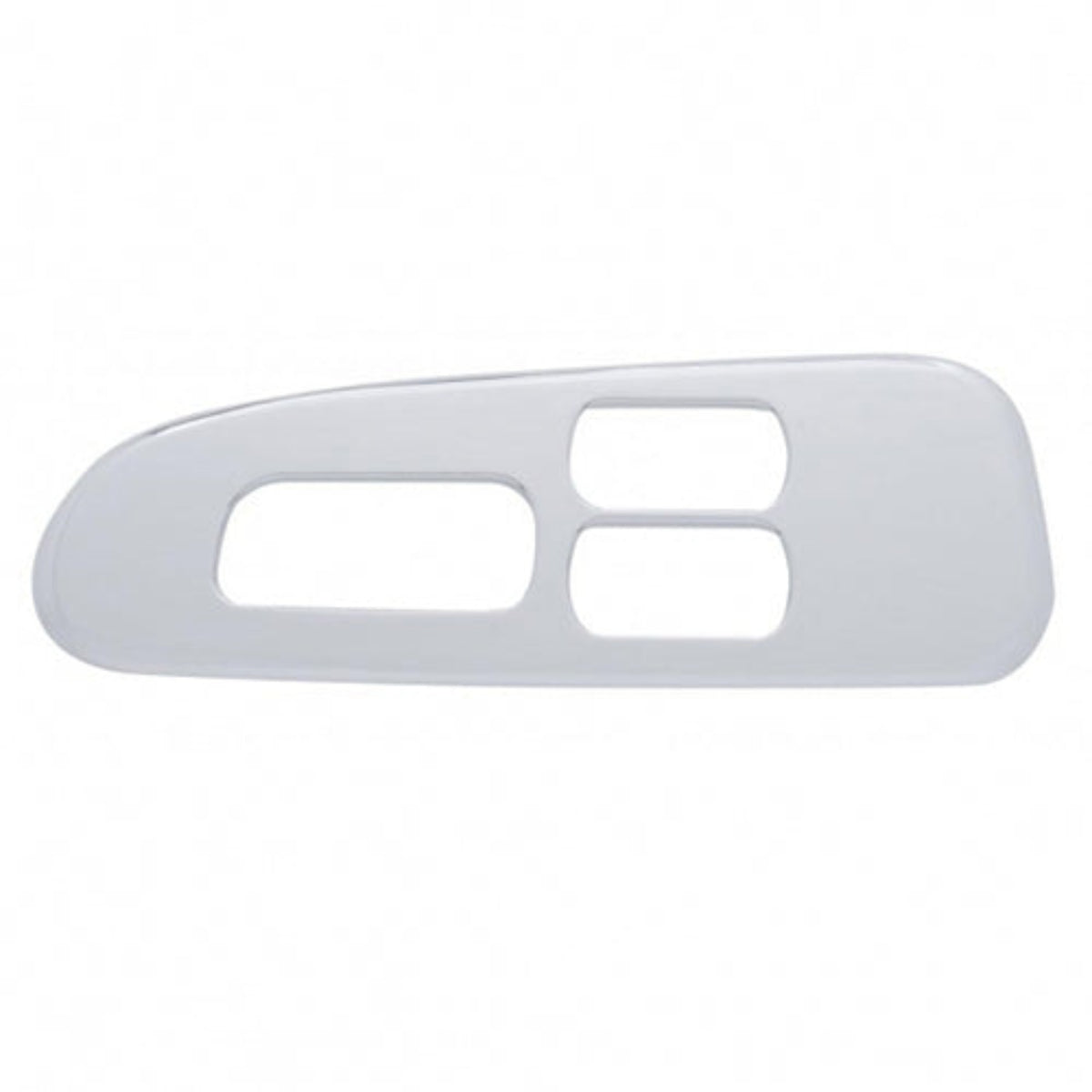 Chrome Driver Door Control Switch Panel 3 Openings for Peterbilt | United Pacific