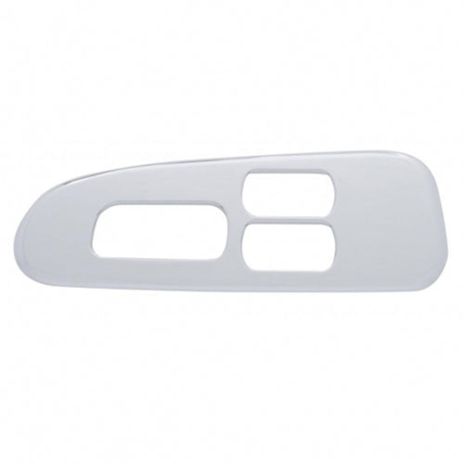 Chrome Driver Door Control Switch Panel 2 Openings for Peterbilt | United Pacific