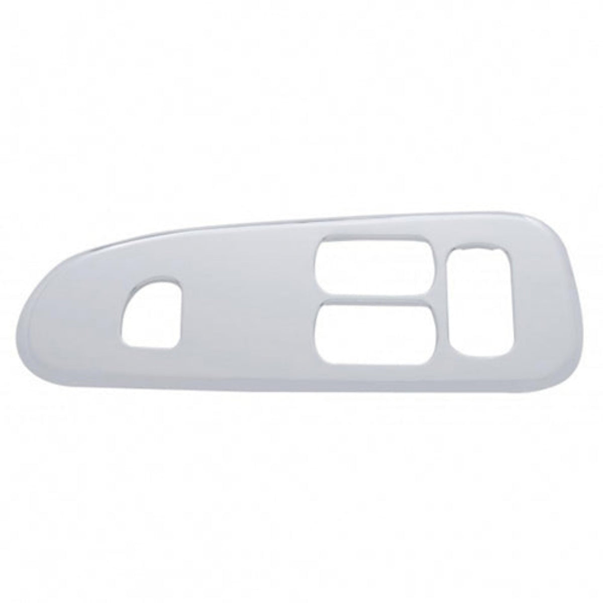 Chrome Driver Door Control Switch Panel 4 Openings for Peterbilt | United Pacific