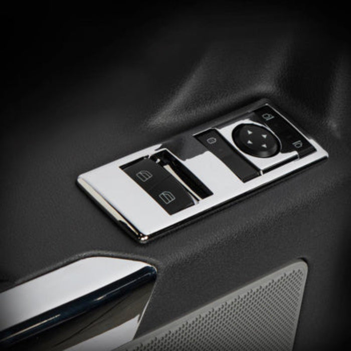 Chrome Driver Door Switch Cover for Freightliner Cascadia 2018–2023 | United Pacific