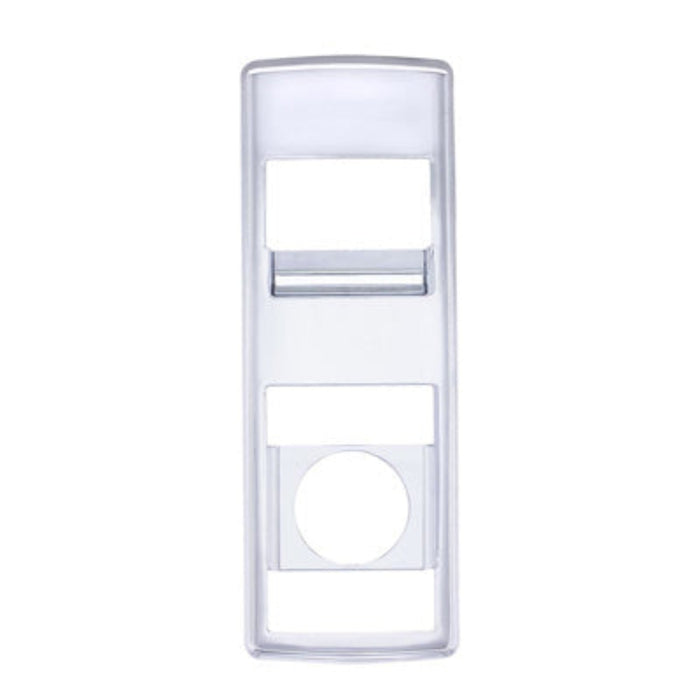 Chrome Door Switch Cover with Power Windows / Mirrors for 2018-2023 Freightliner Cascadia - The New Vernon Truck WashChrome Driver Door Switch Cover for Freightliner Cascadia 2018–2023 | United Pacific