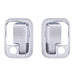 Chrome Exterior Door Handle Trim Cover Set for Peterbilt and Kenworth | United Pacific