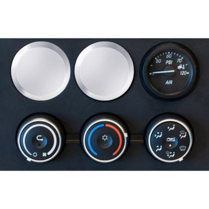 Chrome Gauge Blank for Freightliner Cascadia 2018–2023 | United Pacific