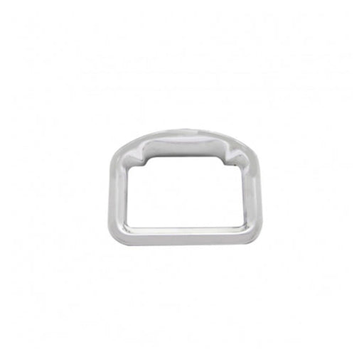 Chrome Glove Box Emblem Bezel with Visor for Peterbilt American Class | United Pacific