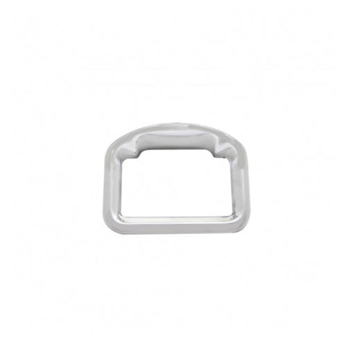 Chrome Glove Box Emblem Bezel with Visor for Peterbilt American Class | United Pacific