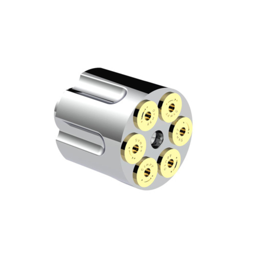 Chrome Gun Barrel Air Valve Knob | United Pacific