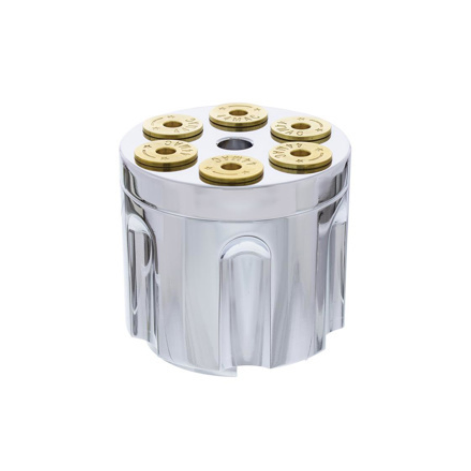 Chrome Gun Cylinder Gearshift Knob | United Pacific