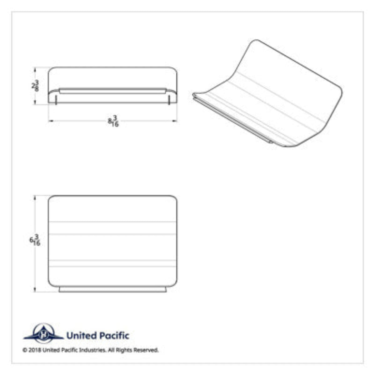 Chrome Interior Electrical Fuse Box Access Door for Peterbilt | United Pacific