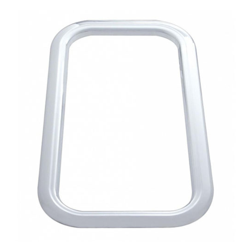 Chrome Interior View Window Trim | Peterbilt 2006+ | United Pacific