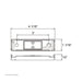 Chrome Mounting Bracket for Rectangular Clearance and Marker Lights | United Pacific