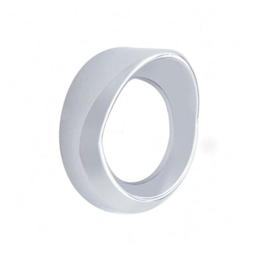 Chrome Oil Pressure Gauge Bezel for Peterbilt 359 | United Pacific