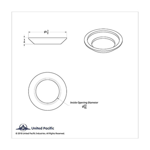 Chrome Parking Brake Bezels | Kenworth | United Pacific