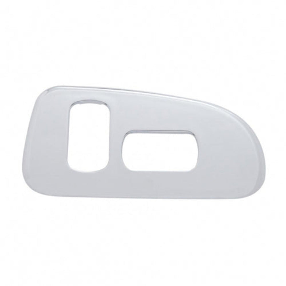 Chrome Passenger Door Control Switch Panel 2 Openings for Peterbilt | United Pacific
