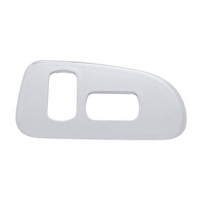 Chrome Passenger Door Control Switch Panel 2 Openings for Peterbilt | United Pacific