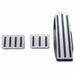 Freightliner Chrome Pedal Set with Black Inserts | United Pacific