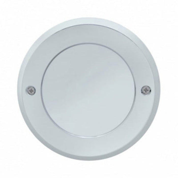 Chrome Plastic 2-1/2″ Light Bezel with Mirror Lens | For Show & Off-Road Use | United Pacific