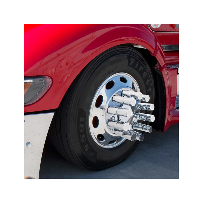 Chrome Plastic 33mm Thread-On Extension | United Pacific