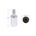 Chrome Plastic 33mm Thread-On Extension | United Pacific