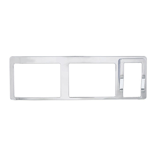 Chrome Plastic 7 Rocker Switch Bezel for Peterbilt 579 | United Pacific