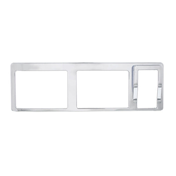 Chrome Plastic 7 Rocker Switch Bezel for Peterbilt 579 | United Pacific