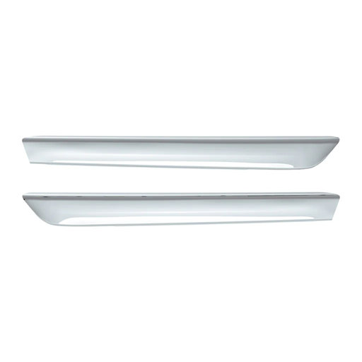 Chrome Plastic Door Grab Handle Covers | Pair | 2018-2025 Freightliner Cascadia | United Pacific
