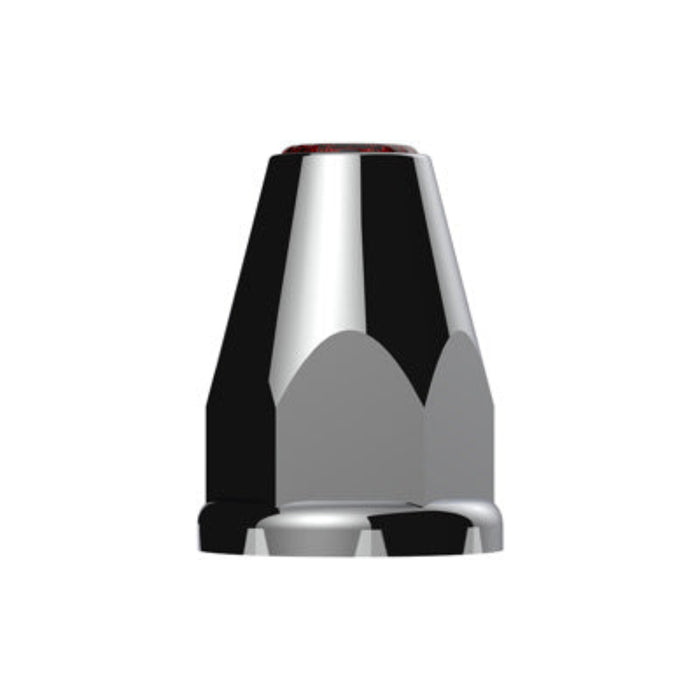 Chrome Plastic Lug Nut Covers Box of 20 | 33 mm Hub Piloted | United Pacific