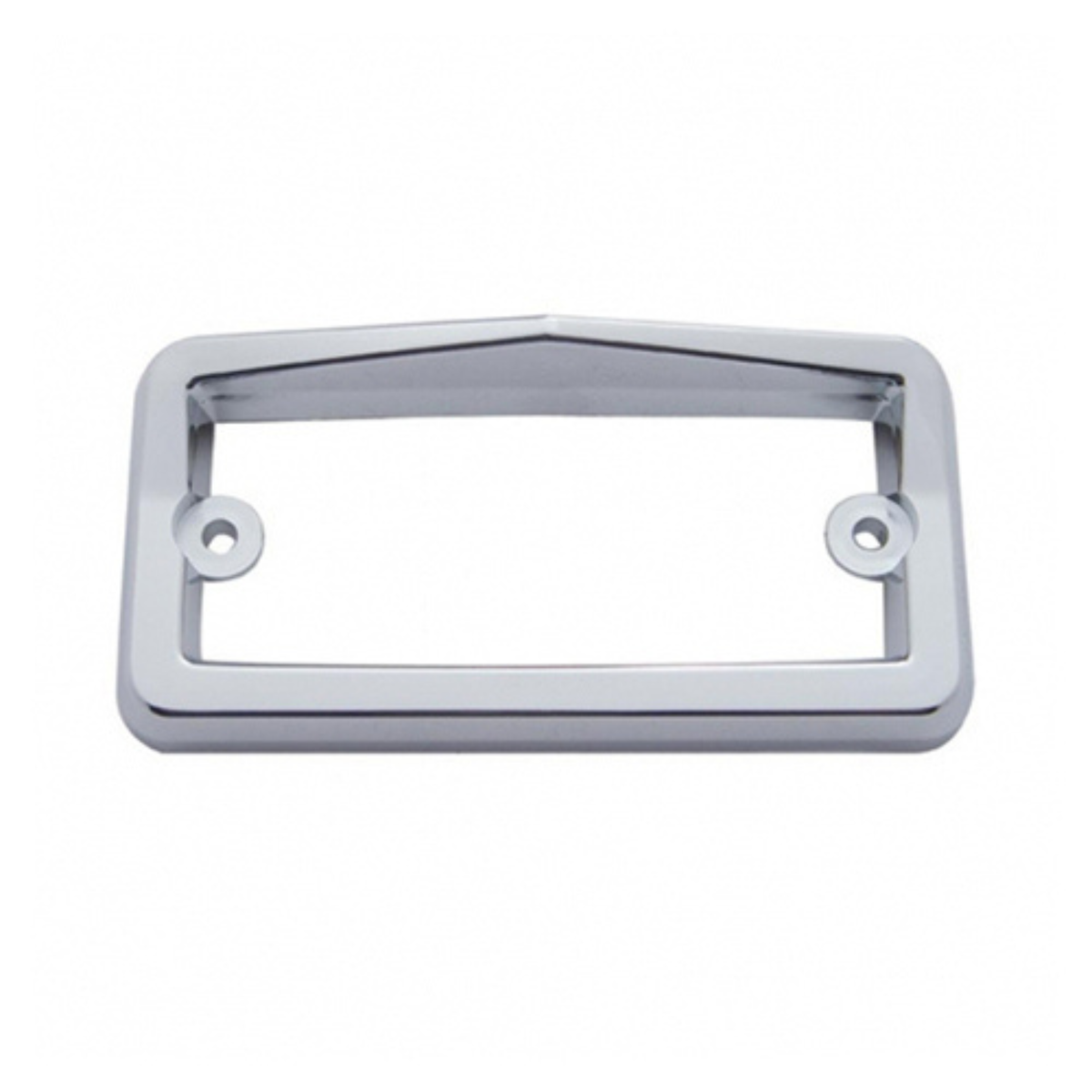 Chrome Plastic Rectangular Visor Light Bezel for Freightliner | 4-1/2″ × 2-1/4″ Fit | United Pacific
