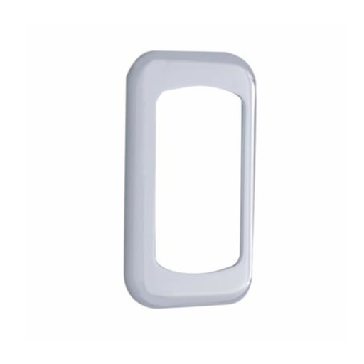Chrome Plastic Rocker Switch Bezels 3 Pack | United Pacific