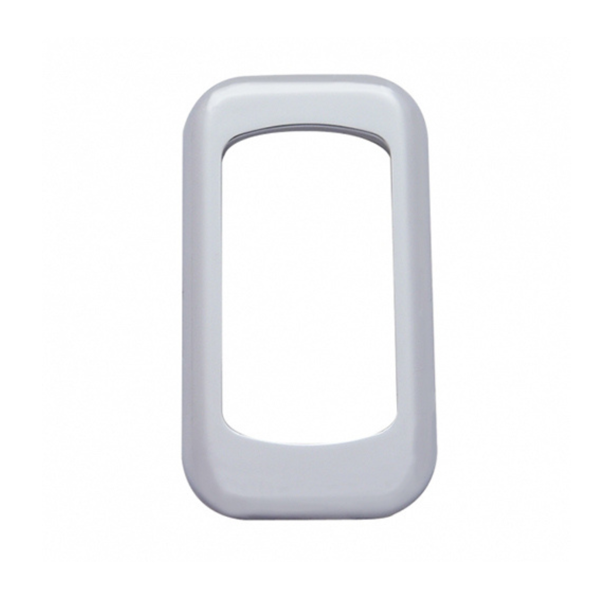 Plastic Rocker Part United Pacific - Chrome Plastic Rocker Switch Bezels 3 Pack
