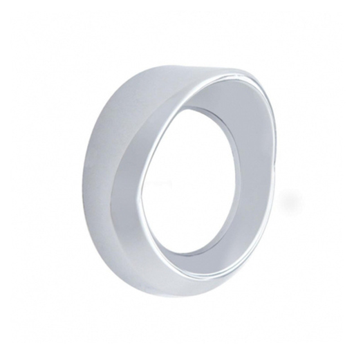 Chrome Plastic Speedometer Tachometer Cover with Visor | Fits Kenworth 5-7/16″ Gauge | United Pacific