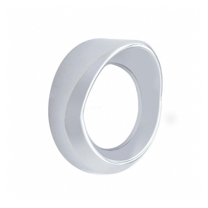 Chrome Plastic Speedometer Tachometer Cover with Visor | Fits Kenworth 5-7/16″ Gauge | United Pacific